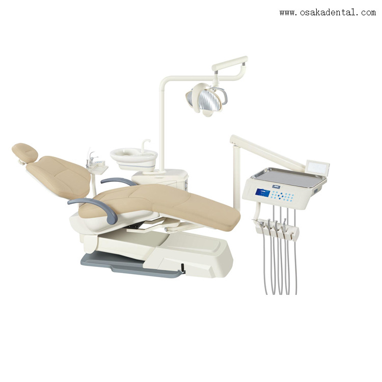 Luxury Electric Dental Chair Unit American Style Dentist Equipment Left and right Hand Hydraulic Dental Chair
