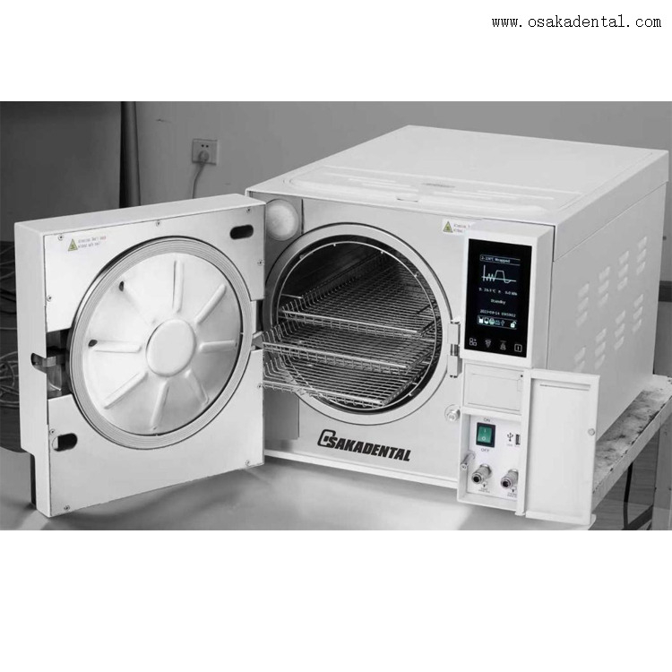 European B Class 18L dental autoclave with built-in printer