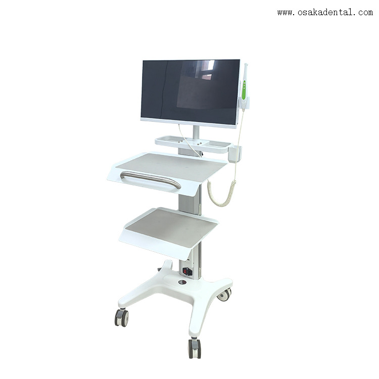  Dental 3D Scanner Tolley with All-in-one Computer Touch Screen