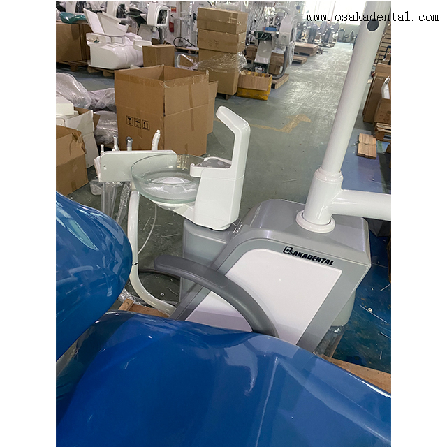Ergonomic Dental Chair with Adjustable Headrest and Footrest