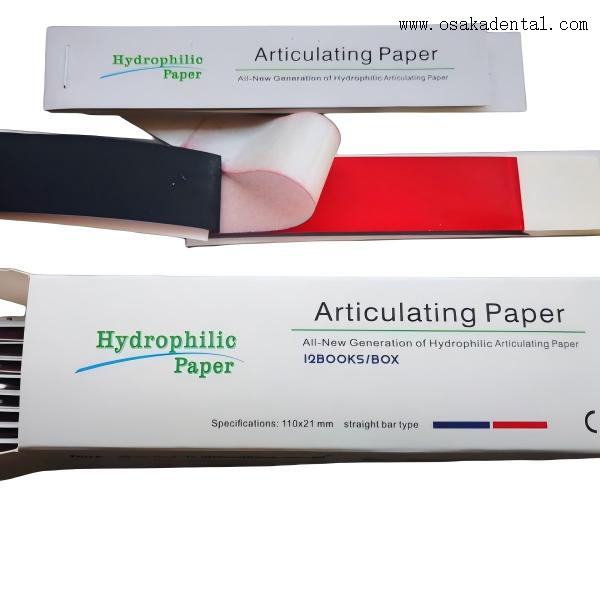 Dental (Red / Blue / Red & Blue) Articulating Paper for Articulating
