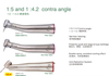 Titanium Body 1:5 Red Ring Contra Angle with NSK Bearings