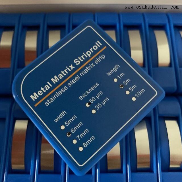 Dental Orthodontic Metal Stainless Matrix Striproll 