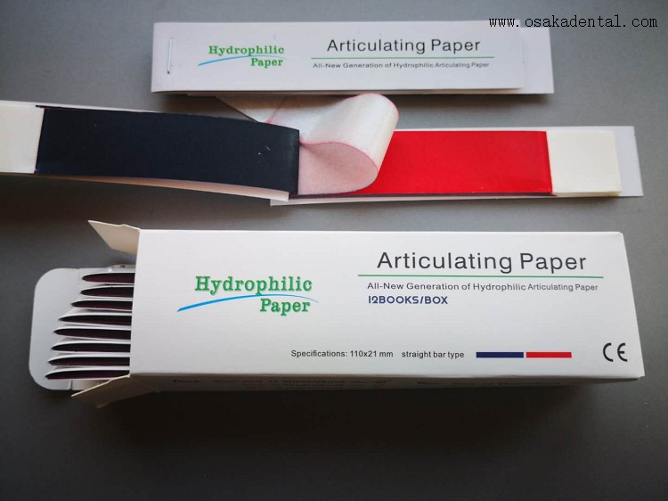 Dental Articulating Paper Blue&Red OSA-W13BR