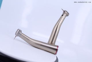 Red Ring LED Increasing Handpiece Electric Turbine 1:5 Contra Angle Increase High Speed Hand Piece Dental Areal