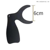 Dental Ordinary photo background plate for maxillofacial use 6mm