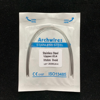 Stainless Steel Round Ovoid Othodontic Wire Accessories