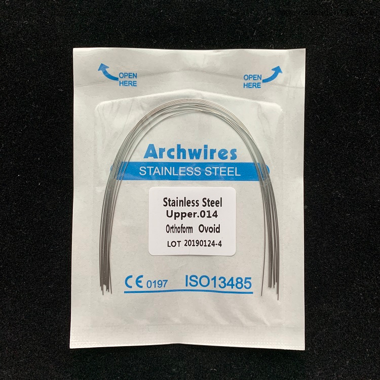 Stainless Steel Round Ovoid Othodontic Wire Accessories