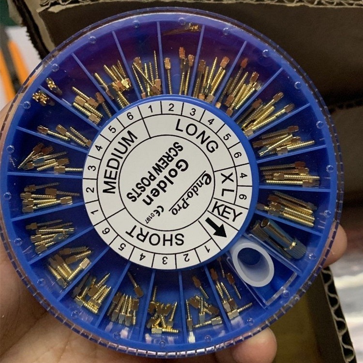 120只装中性镀金根管钉_副本