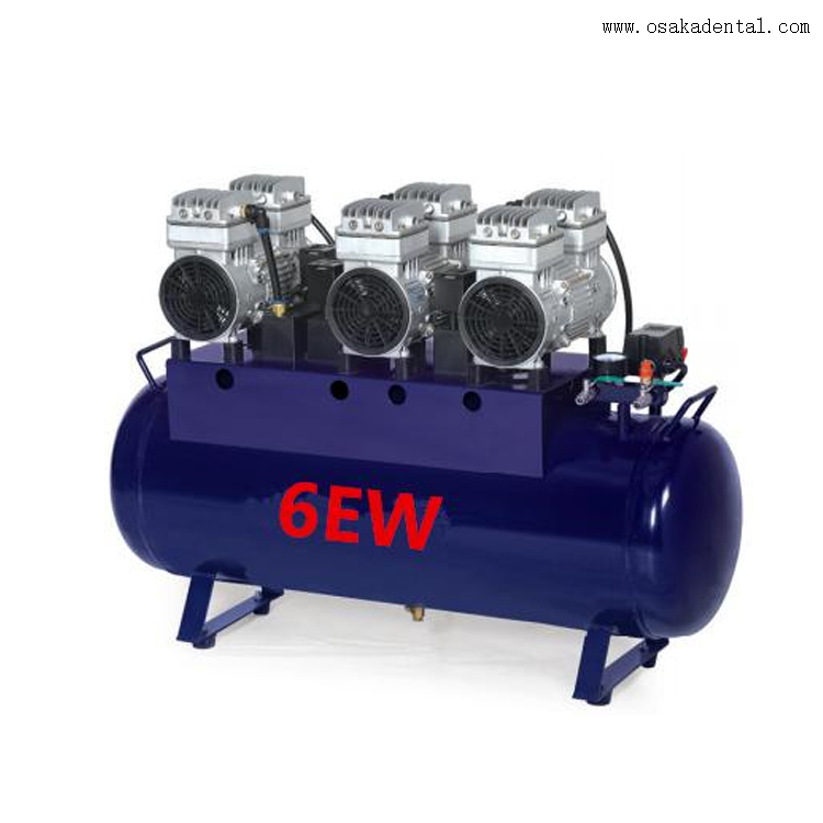 One for six Units 90L Dental Silent Air Compressor