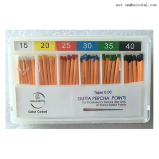 Dental Filling Material 06 Taper Gutta Percha Points 