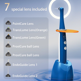 New One Second Dental Curing Light with Plastic Tips