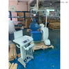 Dental chair with separated moving cart with nice quality dental handpiece and dental air compressor