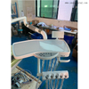 Dental chair for dental office with LED curing light