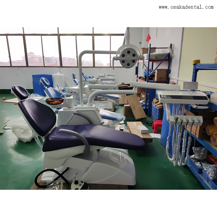 Economic cheap Dental Chair Product with One Dentist Stool price of dental unit equipments used chair