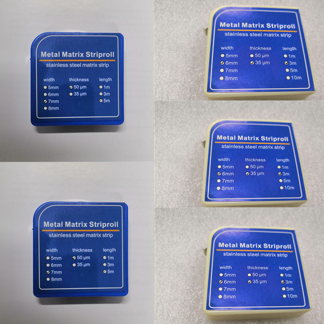 Stainless Steel Matrix Strip And Metal Matrix Striproll