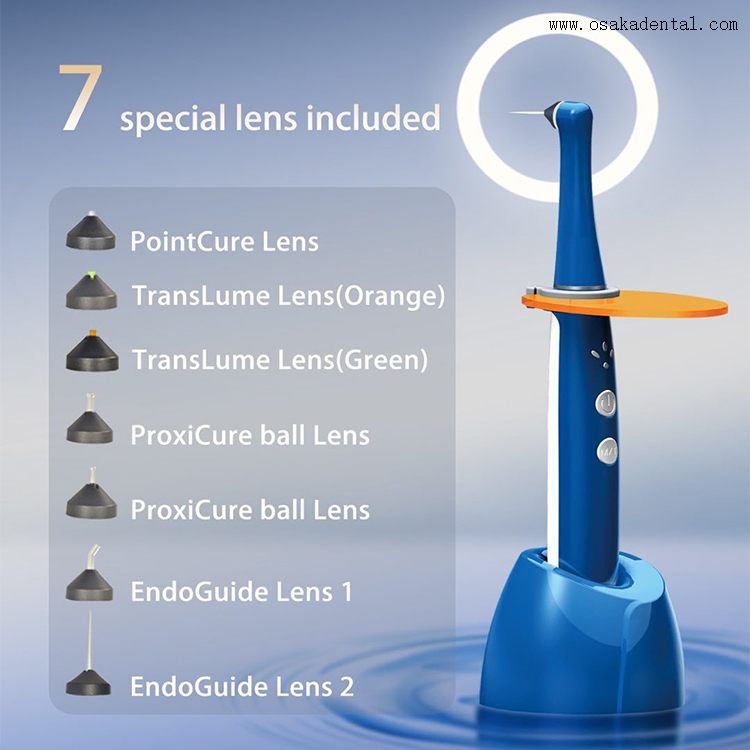 Dental one second curing light