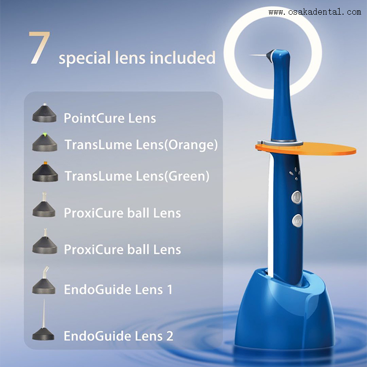 Dental one second curing light