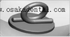 Orthodontic bracket direct bonding eyelets round