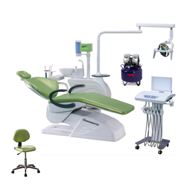 Dental Clinic Chair with Portable Tray And Dental Equipment