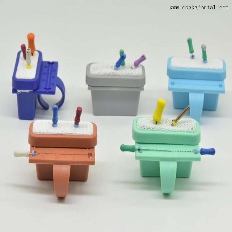 Dental Endo Clean Holder for Endodontic Files