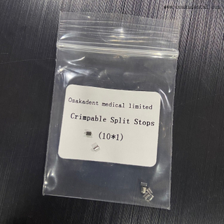 Dental Orthodontic Crimpable Split Stops
