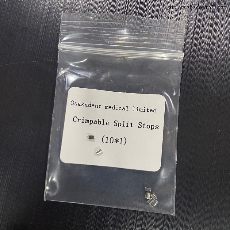 Dental Orthodontic Crimpable Split Stops