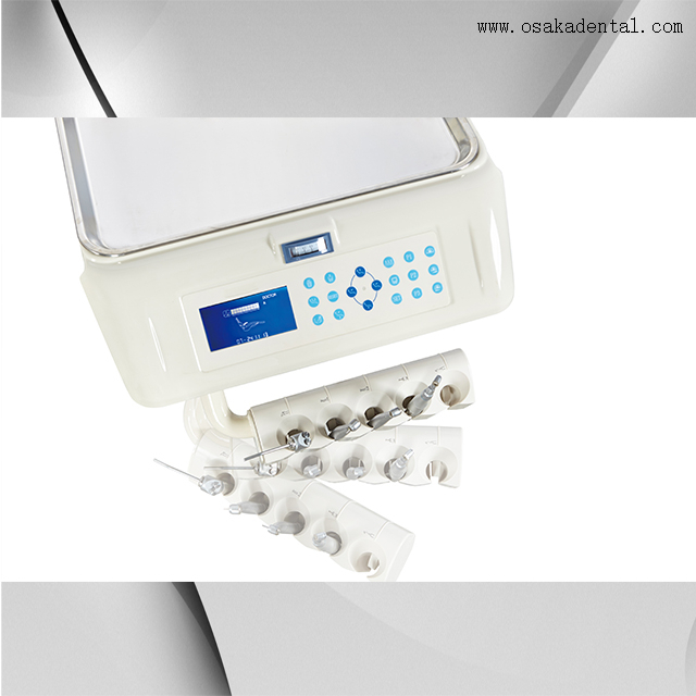 Surgical Electric Cover Dental Chair with twist instrument tray