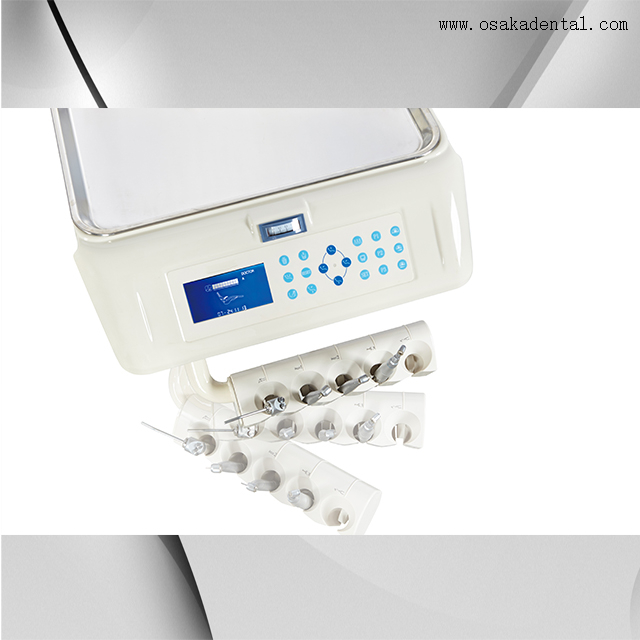 Surgical Electric Cover Dental Chair with twist instrument tray