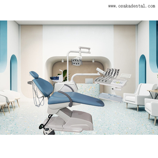 Luxury Dental Chair with Top Mounted Instrument Tray 