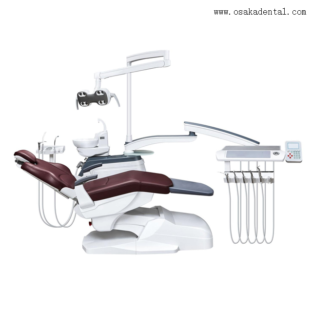High quality dental chair with dental air compressor with one dentist stool of dental algiante powder