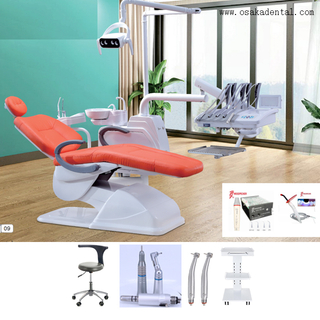 High Class Dental Chair with soft leather and good strong quality base