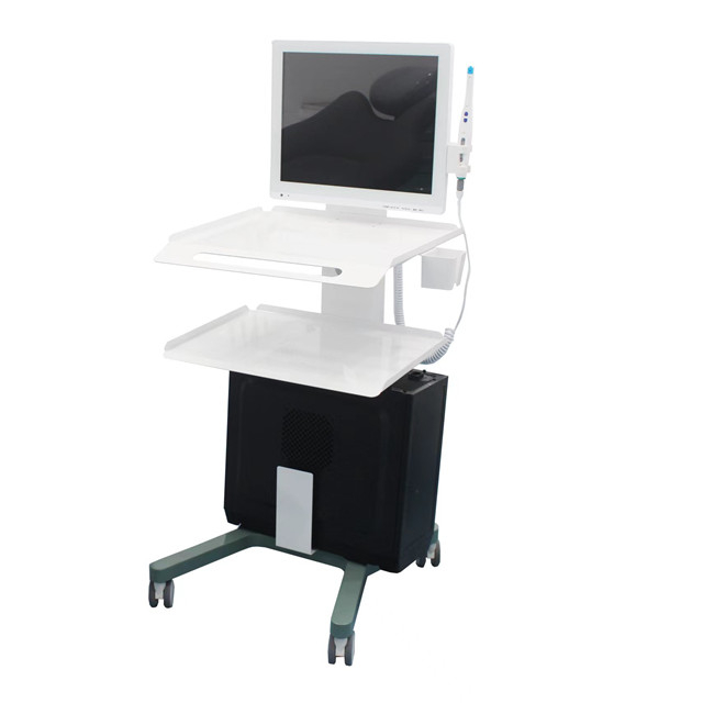 Medical And Dental Trolley Mobile Instrument Cart for Oral Camera And Scanner