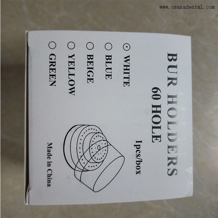 Dental Burs Holder for 60pcs Burs