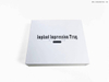 Professional Dental Implant Impression Trays in box Made with High Quality Stainless Steel Impression Trays Dental