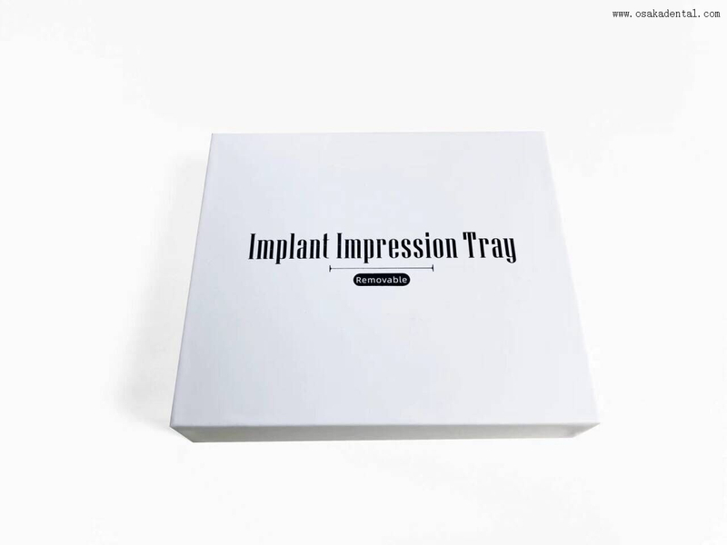 Professional Dental Implant Impression Trays in box Made with High Quality Stainless Steel Impression Trays Dental