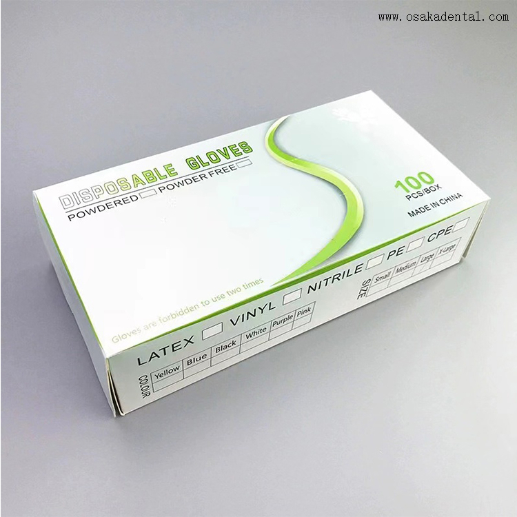 Disposable Nitrile Gloves Or Rubber Gloves