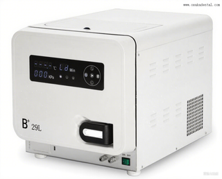 European B Class Opening water tank Digital display 29L dental autoclave for dental unit with Thomas Vaccum pump