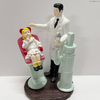 New Dental Office Decoration Dentist And Little Girl Figurine Ornament