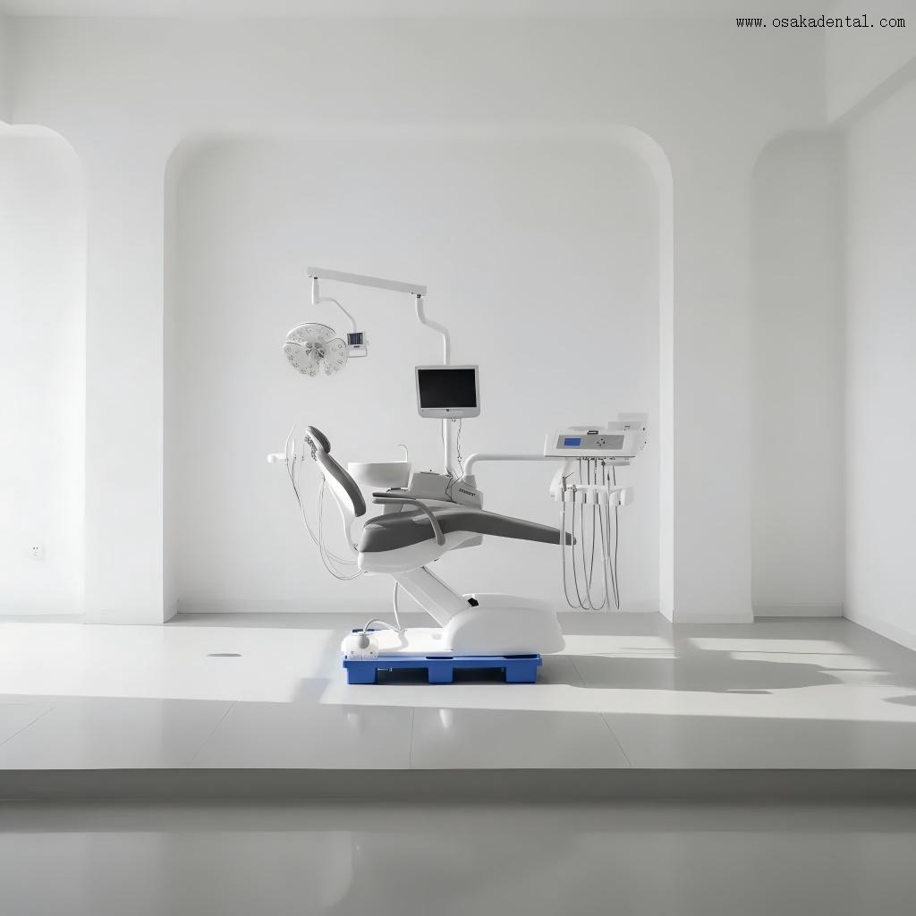 OSAKADENTAL Integral Design Dental Chair Unit With 1PCS Dentist Stool