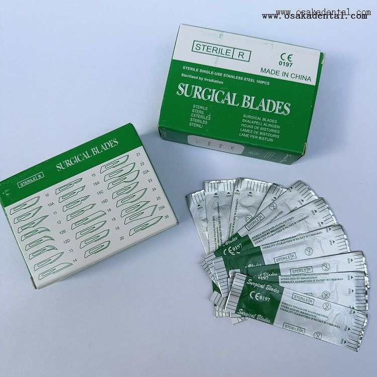 Dental Surgical Blade Stainless Steel 100pcs/box OSA-L088