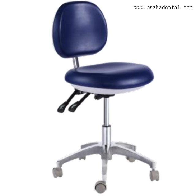 Comfortable dental stool PU leather
