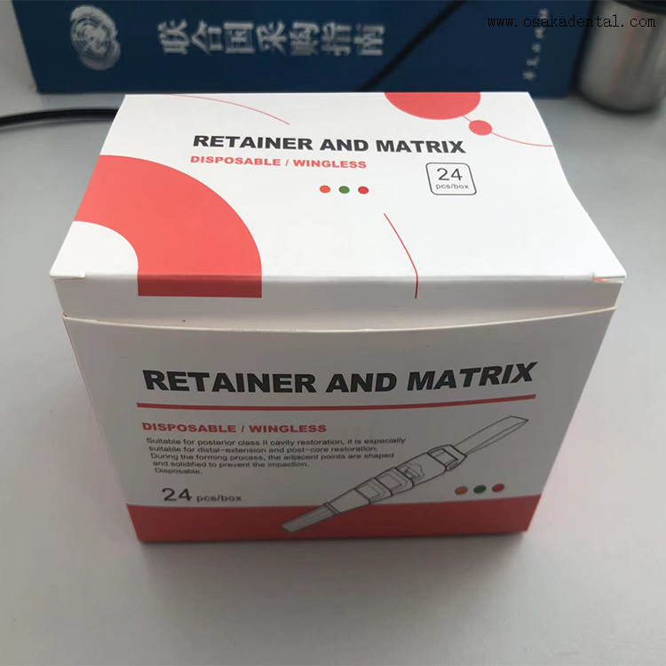 Dental Disposable Wingless Retainer And Matrix Band