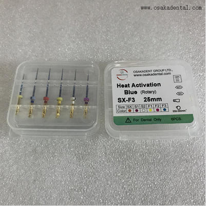 What are the types of endodontic files?