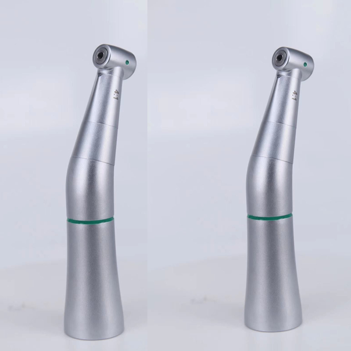 Contra Angle Dental Handpiece No Light 4:1 with Green Ring