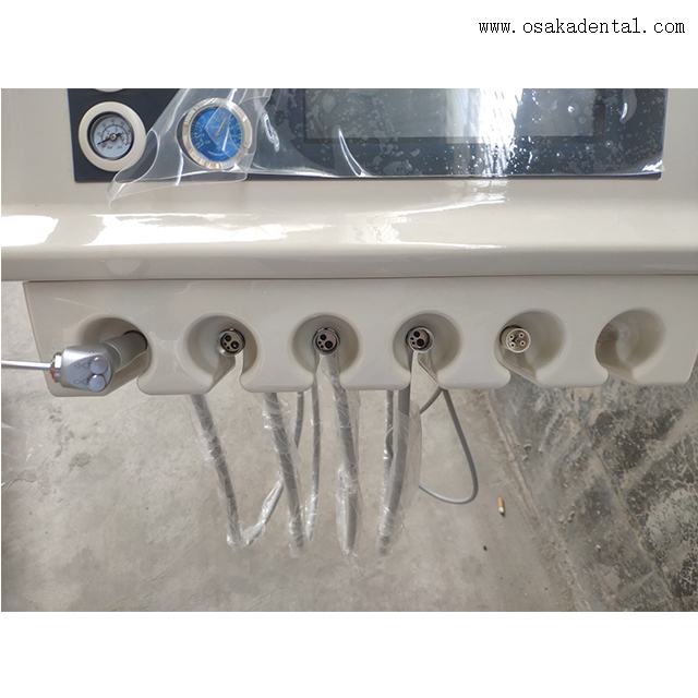 Dental chair with multifunctional system