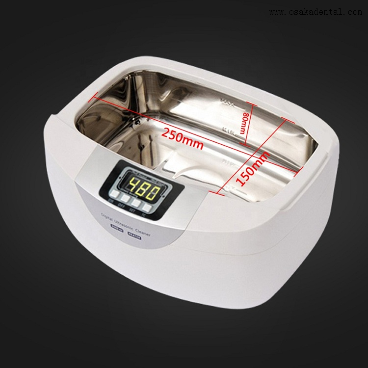 Dental Handpiece Ultrasonic Cleaner with Mesh Basket OSA-F112-2.5L