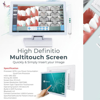 Touch Screen Dental Intraoral Camera And Monitor with Wifi