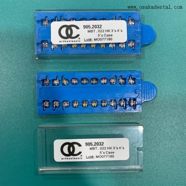 Monoblock 022 Slot MBT Dental Orthodontic Bracket