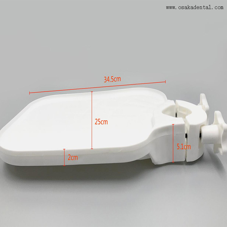 Dental Unit Spare Part Dental Adjustable Plastic Tray
